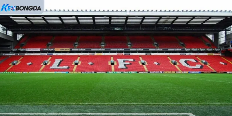 Sân vận động Anfield ngôi nhà của đội bóng Liverpool